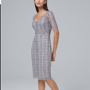 Adrianna Papell Embellished Sheath Dress